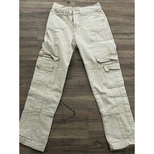 Beige cargo pants